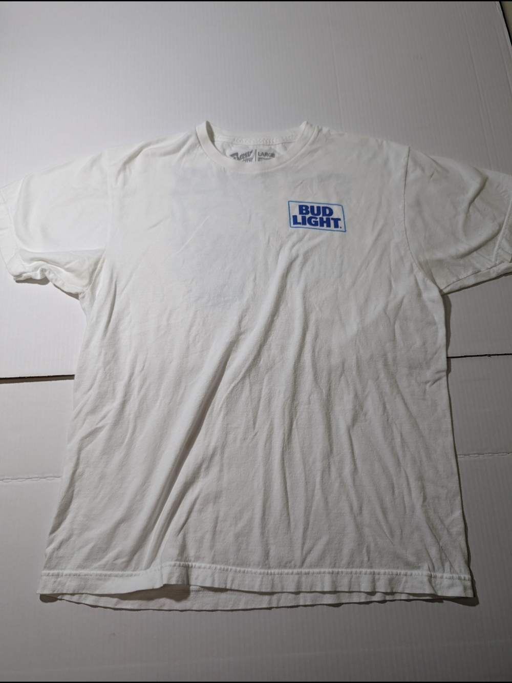 Bud Light Mens Stay Crispy Shirt